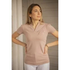 PÉNÉLOPE Polo Josie - Beige Rosé