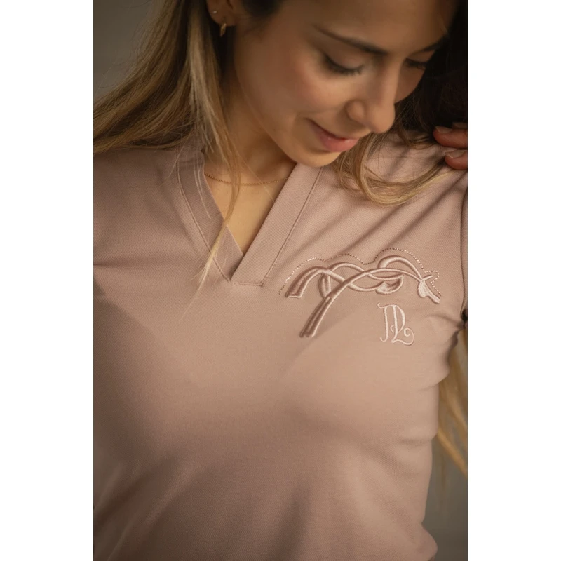 PÉNÉLOPE Polo Josie - Beige Rosé 5 PÉNÉLOPE Polo Josie - Beige Rosé – Image 5