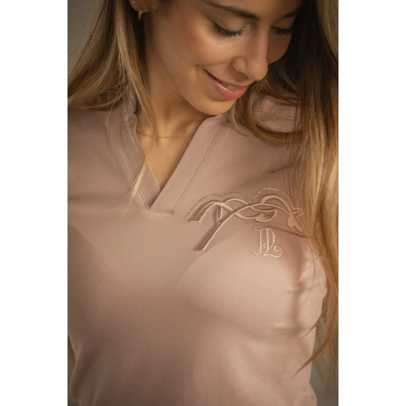 PÉNÉLOPE Polo Josie - Beige Rosé 7 PÉNÉLOPE Polo Josie - Beige Rosé – Image 7