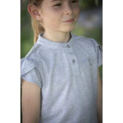 PÉNÉLOPE Polo Julieta Eden By Pénélope Gris - Enfant 9 PÉNÉLOPE Polo Julieta Eden By Pénélope Gris - Enfant -Caval’Style Boutique polo julieta eden by penelope gris enfant 4