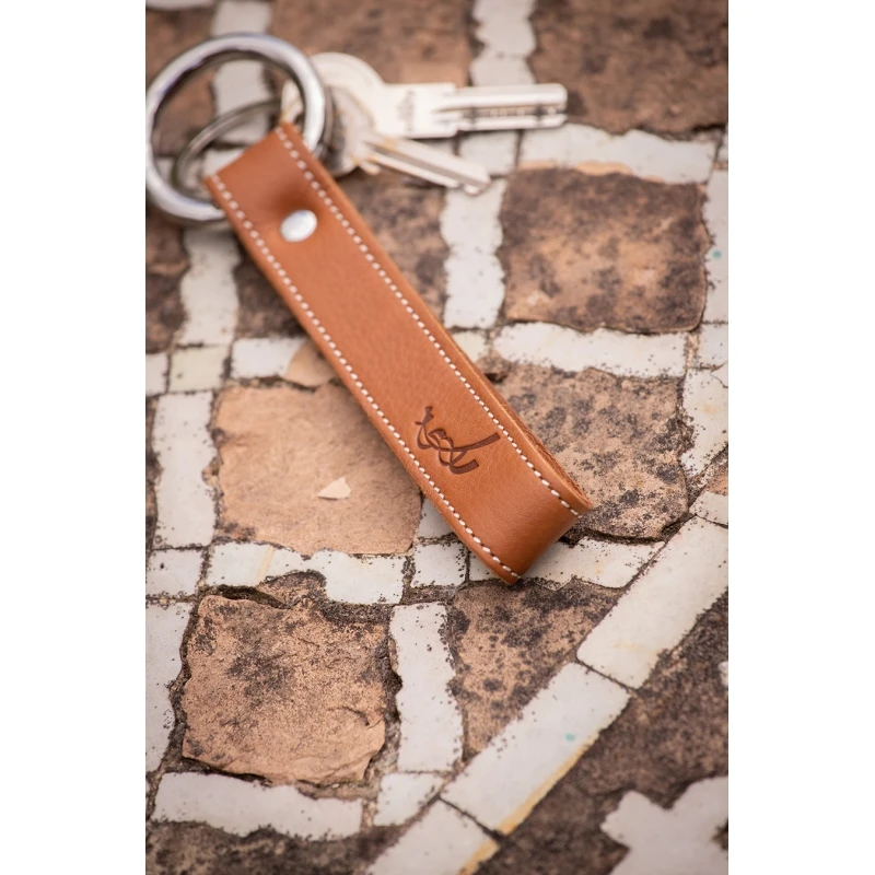 PÉNÉLOPE Porte-Clefs Lara - Cognac 2 PÉNÉLOPE Porte-Clefs Lara - Cognac – Image 2