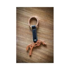 Porte-clefs Tibou - Noir & Rose Gold