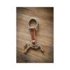 Porte-clefs Tibou - Cognac & Argent