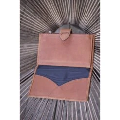 PÉNÉLOPE Portefeuille Bertille - Cognac -Caval’Style Boutique portefeuille bertille cognac 5