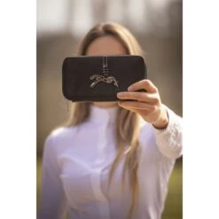 PÉNÉLOPE Portefeuille Vittoria - Noir -Caval’Style Boutique portefeuille vittoria noir 4