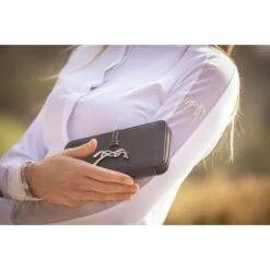 PÉNÉLOPE Portefeuille Vittoria - Noir -Caval’Style Boutique portefeuille vittoria noir 5