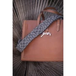 PÉNÉLOPE Sac à Main Romane - Cognac -Caval’Style Boutique sac a main romane cognac 5