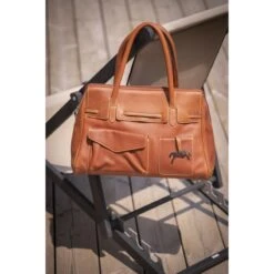 PÉNÉLOPE Sac Maëlys Grand Modèle - Cognac -Caval’Style Boutique sac maelys grand modele cognac 3