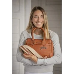PÉNÉLOPE Sac Maëlys Petit Modèle - Cognac