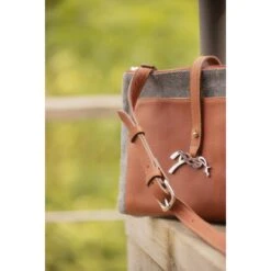 PÉNÉLOPE Sac Pablito Grand Modèle - Chevron & Cognac -Caval’Style Boutique sac pablito grand modele chevron cognac 3