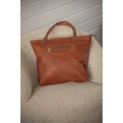 PÉNÉLOPE Sac Toti - Cognac -Caval’Style Boutique sac toti cognac 3