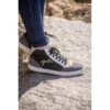 PÉNÉLOPE Sneakers Hautes Jupiter - Noir & Gris