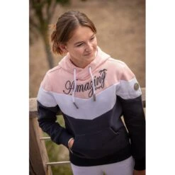 PÉNÉLOPE Sweat Artémis Marine & Rose - Enfant