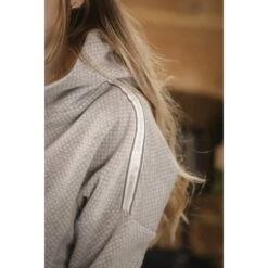 PÉNÉLOPE Sweat Chilly - Gris -Caval’Style Boutique sweat chilly gris 2