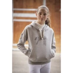 PÉNÉLOPE Sweat Chilly Gris - Enfant