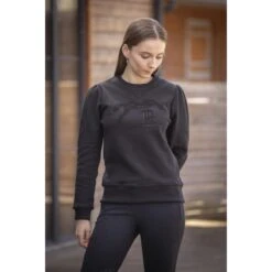 PÉNÉLOPE Sweat Clotilde - Noir -Caval’Style Boutique sweat clotilde noir 4