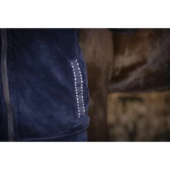 PÉNÉLOPE Sweat Emy Velvet - Marine -Caval’Style Boutique sweat emy velvet marine 3