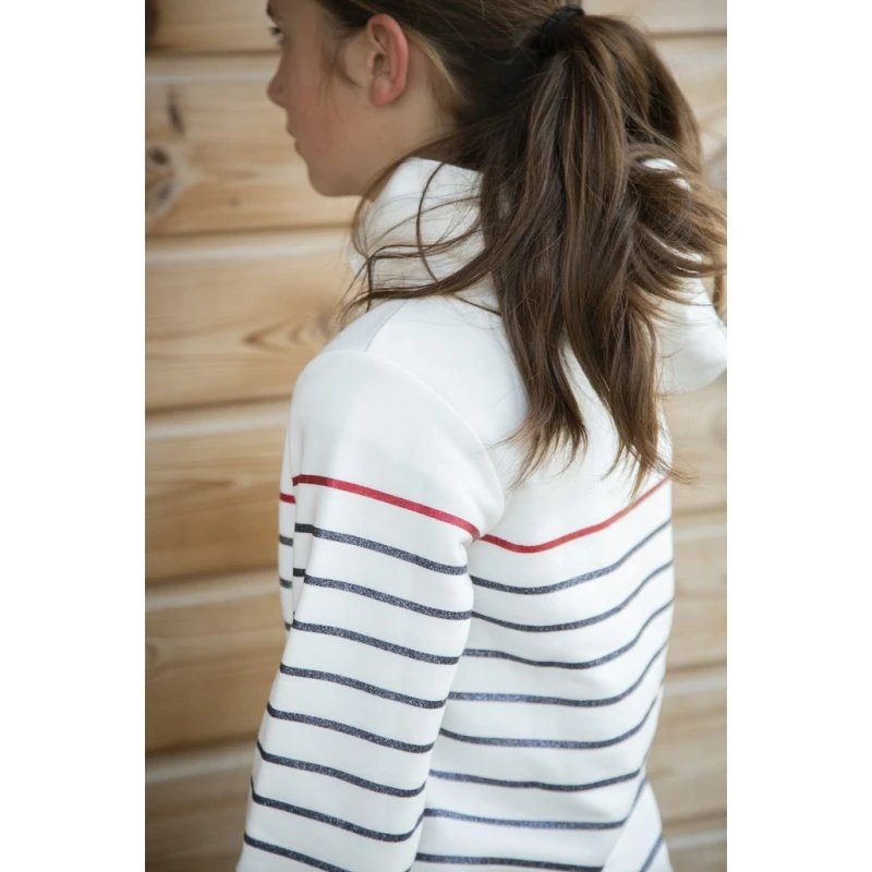 PÉNÉLOPE Sweat Harlem Eden By Pénélope Blanc Cassé - Enfant 6 PÉNÉLOPE Sweat Harlem Eden By Pénélope Blanc Cassé - Enfant – Image 6