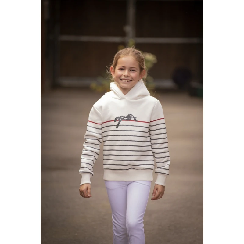 PÉNÉLOPE Sweat Harlem Eden By Pénélope Blanc Cassé - Enfant 1 PÉNÉLOPE Sweat Harlem Eden By Pénélope Blanc Cassé - Enfant