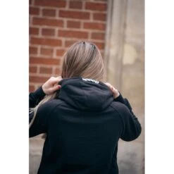 PÉNÉLOPE Sweat Hoodie Comète - Noir -Caval’Style Boutique sweat hoodie comete noir 2