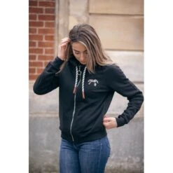 PÉNÉLOPE Sweat Hoodie Comète - Noir