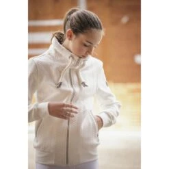 PÉNÉLOPE Sweat Laponia Écru - Enfant -Caval’Style Boutique sweat laponia ecru enfant 3