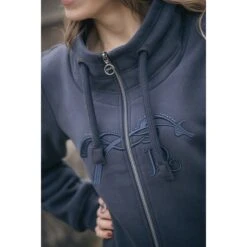 PÉNÉLOPE Sweat Native Strass - Marine -Caval’Style Boutique sweat native strass marine 7