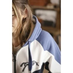 PÉNÉLOPE Sweat New Twister - Marine -Caval’Style Boutique sweat new twister marine 3