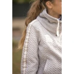 PÉNÉLOPE Sweat Pépita Gris - Enfant 9 PÉNÉLOPE Sweat Pépita Gris - Enfant -Caval’Style Boutique sweat pepita gris enfant 2