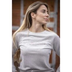 PÉNÉLOPE Sweat Ully - Gris -Caval’Style Boutique sweat ully gris 2