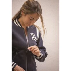 PÉNÉLOPE Sweat University - Marine & Ecru -Caval’Style Boutique sweat university marine ecru 2