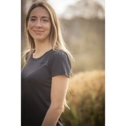 PÉNÉLOPE T-shirt Techty Honey - Gris Anthracite -Caval’Style Boutique t shirt techty honey gris anthracite 5