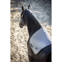 PÉNÉLOPE Tapis De Selle Classique Pied-de-poule - Noir 8 PÉNÉLOPE Tapis De Selle Classique Pied-de-poule - Noir -Caval’Style Boutique tapis de selle classique pied de poule 1 2