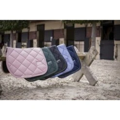 PÉNÉLOPE Tapis De Selle Eden By Pénélope New Strass - Bleu Gris -Caval’Style Boutique tapis de selle eden by penelope new strass bleu gris 5