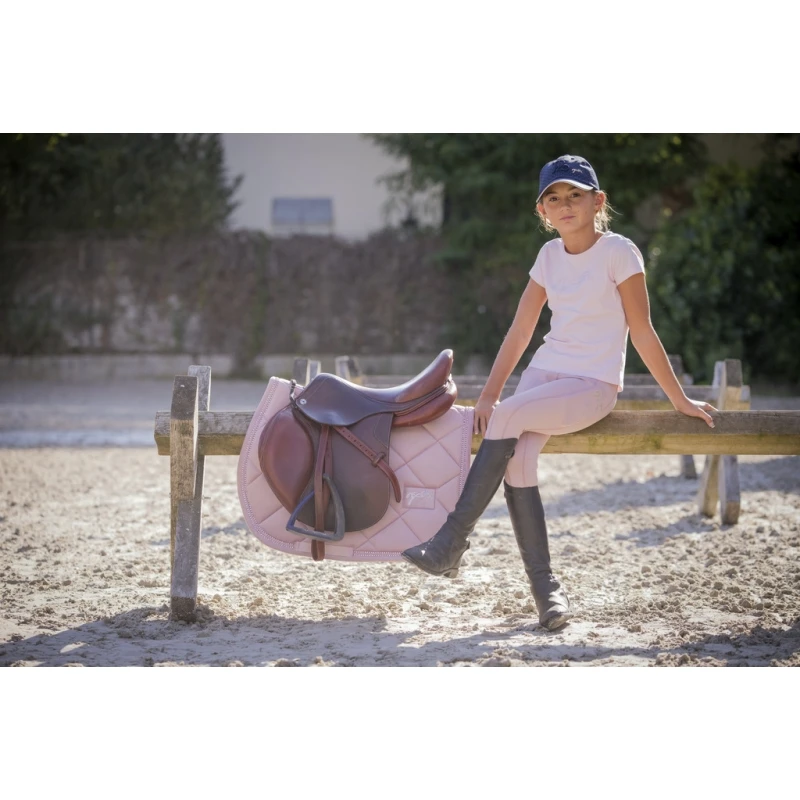 PÉNÉLOPE Tapis De Selle Eden By Pénélope New Strass - Rose Pâle 5 PÉNÉLOPE Tapis De Selle Eden By Pénélope New Strass - Rose Pâle – Image 5