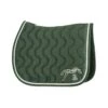 PÉNÉLOPE Tapis De Selle Point Sellier Classique - Vert Foncé & Vert