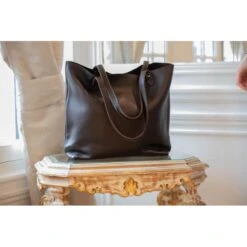 PÉNÉLOPE Tote-Bag Pénélope - Havane 9 PÉNÉLOPE Tote-Bag Pénélope - Havane -Caval’Style Boutique tote bag penelope havane 1 4