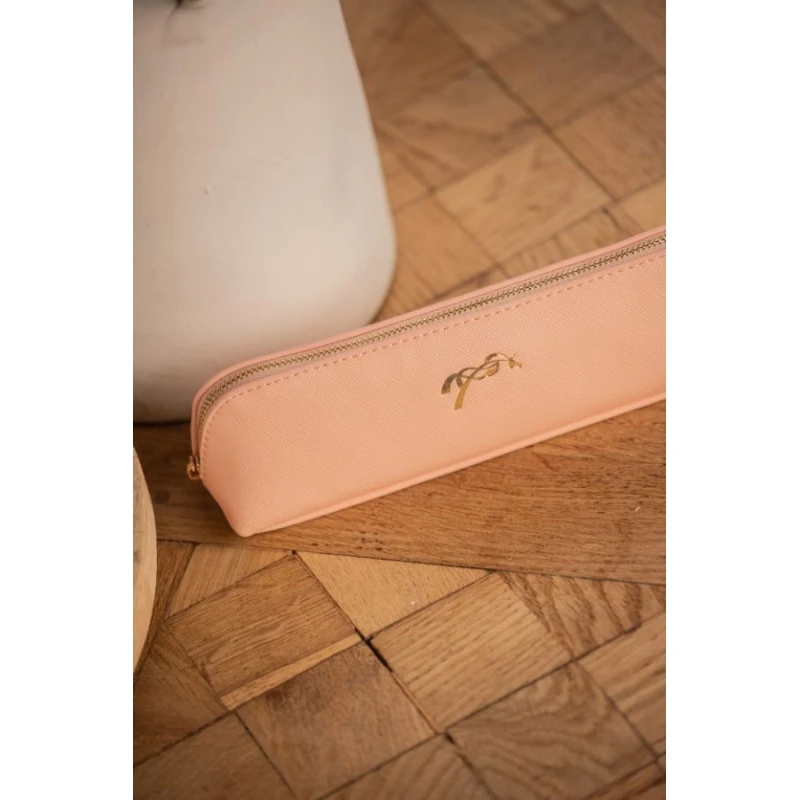 PÉNÉLOPE Trousse Pénélope - Rose Poudré 2 PÉNÉLOPE Trousse Pénélope - Rose Poudré – Image 2