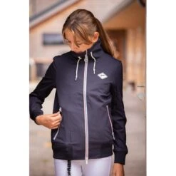 PÉNÉLOPE Veste Airjacket Marine - Enfant -Caval’Style Boutique veste airjacket marine enfant 6