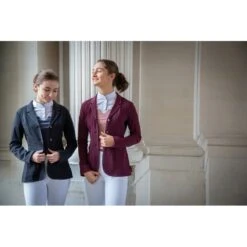 PÉNÉLOPE Veste De Concours Paris Soft Air - Noir -Caval’Style Boutique veste de concours paris soft air noir 1 3