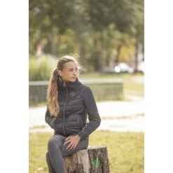 PÉNÉLOPE Veste Edelweiss Noir - Enfant